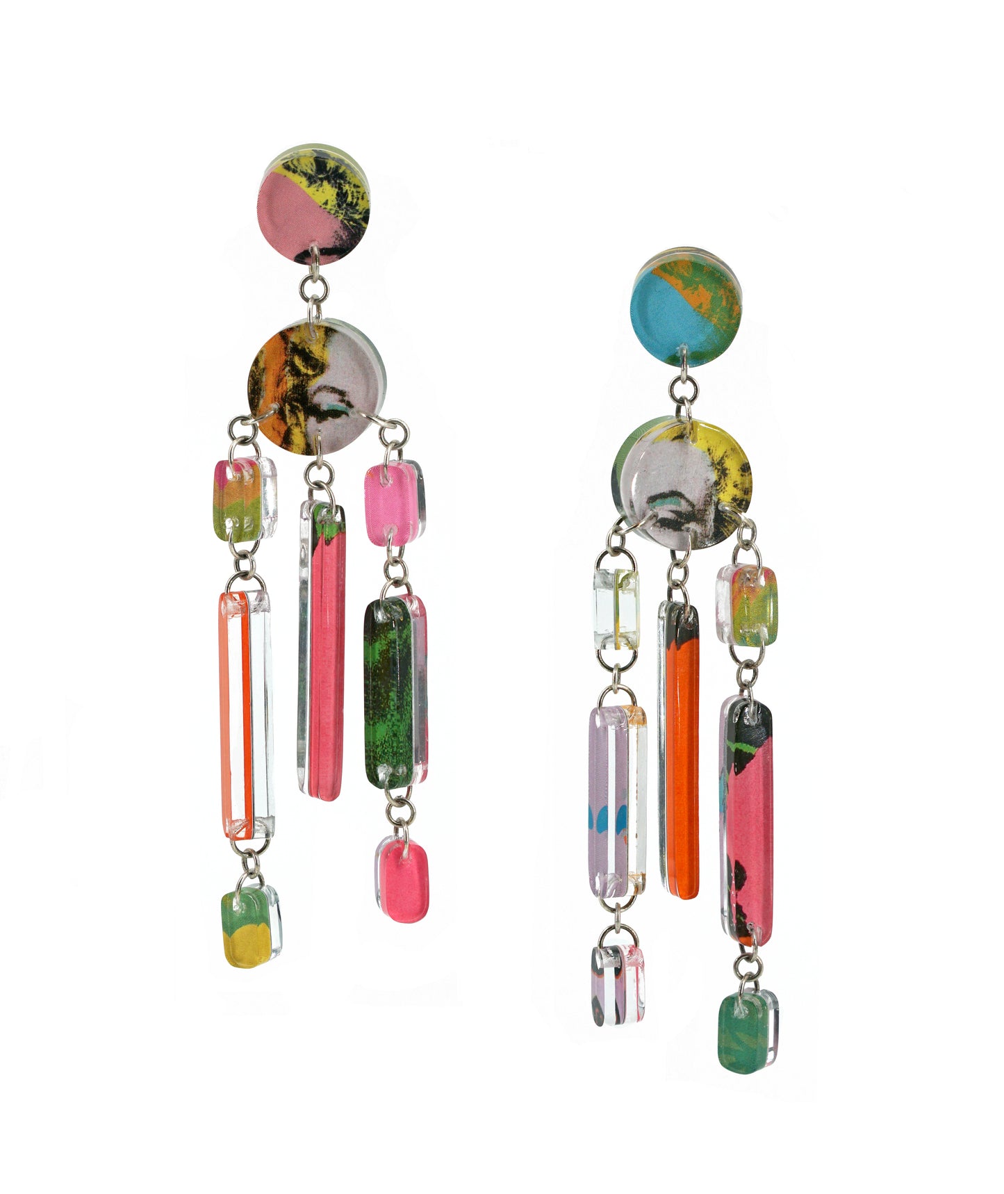 Marilyn in Bloom Chandelier Earrings