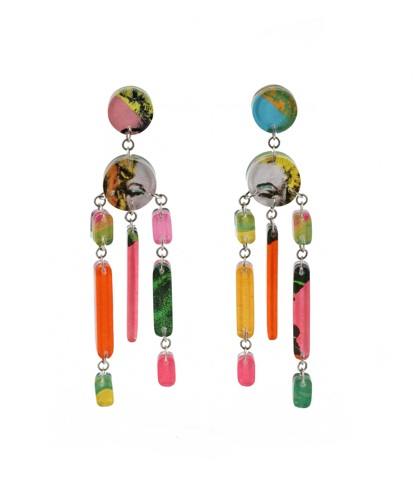 Marilyn in Bloom Chandelier Earrings