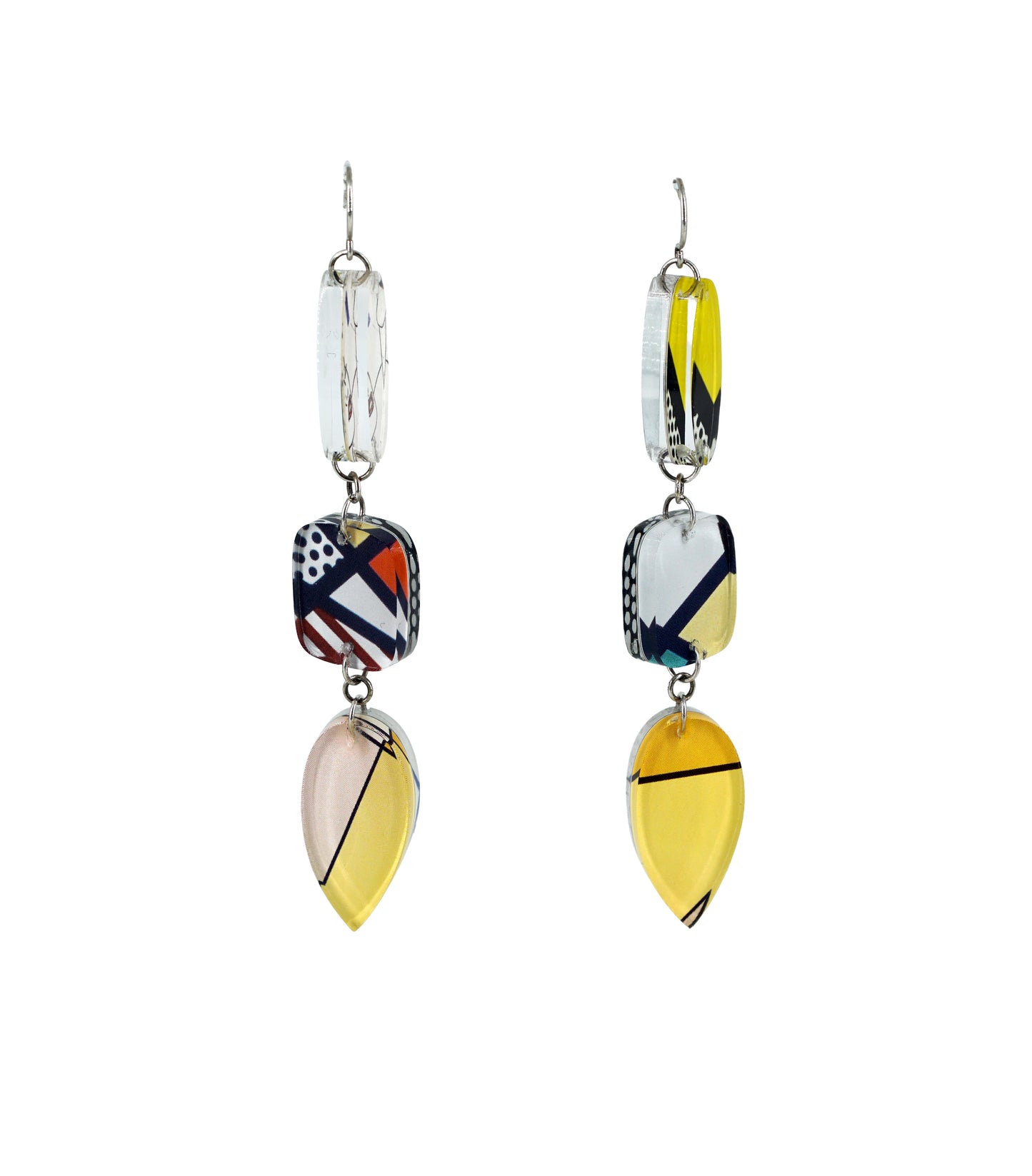 Pop Art Reversible 3 Tier Drops (wire)