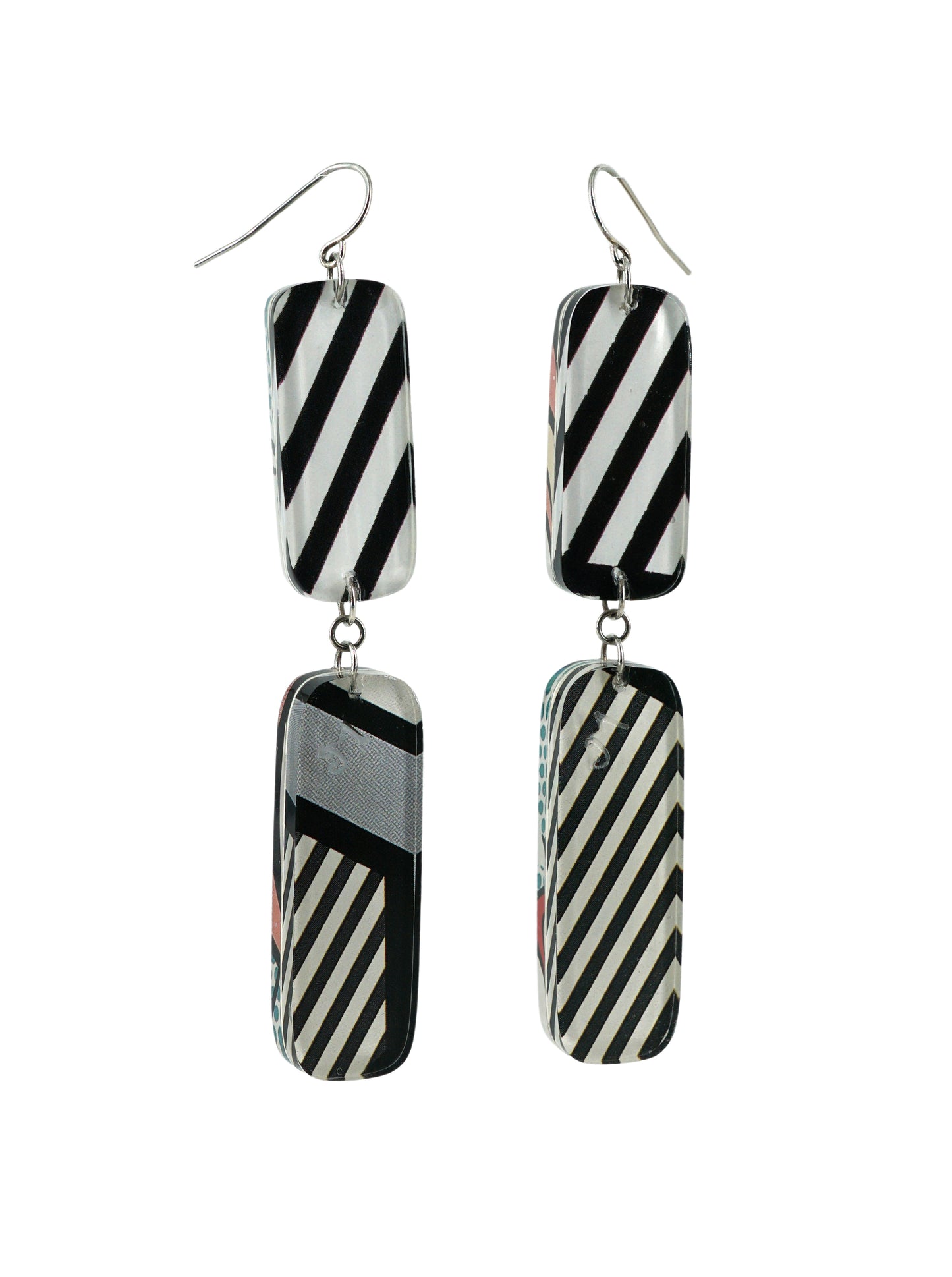 Pop Art Reversible Long 2 Tier Drops (wire)